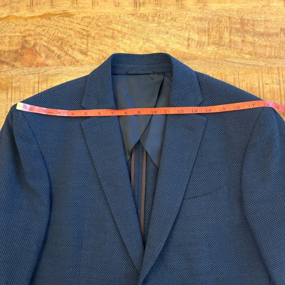 Rodd & Gunn Blazer Mens M 40 Sports Fit Wool Stretch Marlane Unstructured Navy
